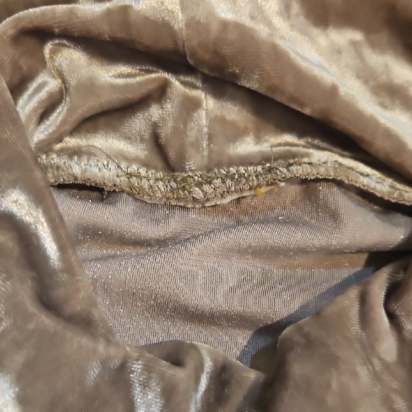 Velvet Ruby Rd. Olive Green Cowl Neck Size M - Picture 7 of 10